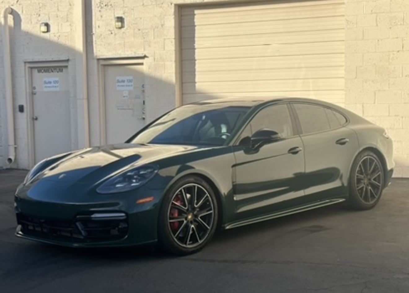 Porsche Panamera tint and protection