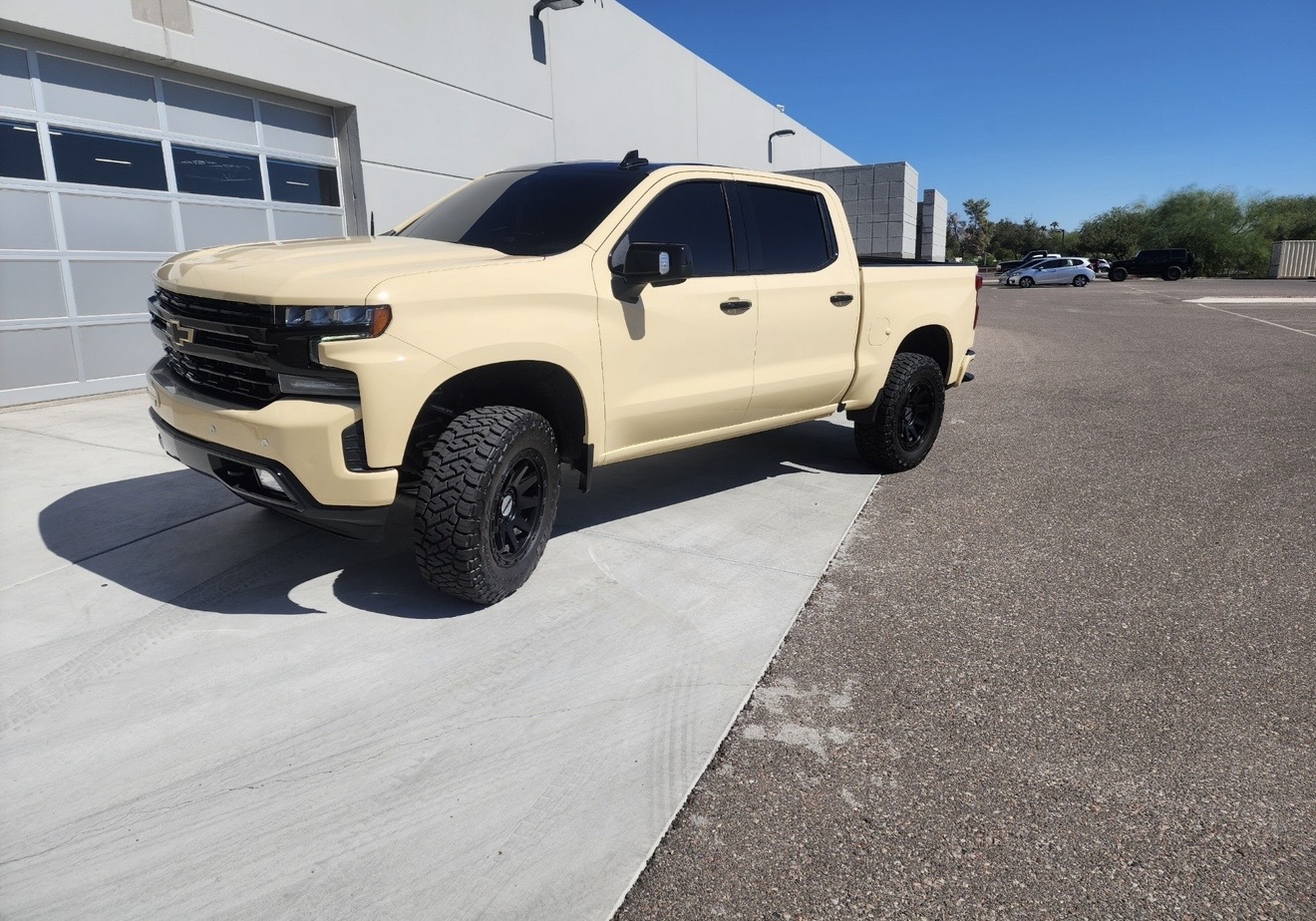 Chevy Silverado color-change wrap